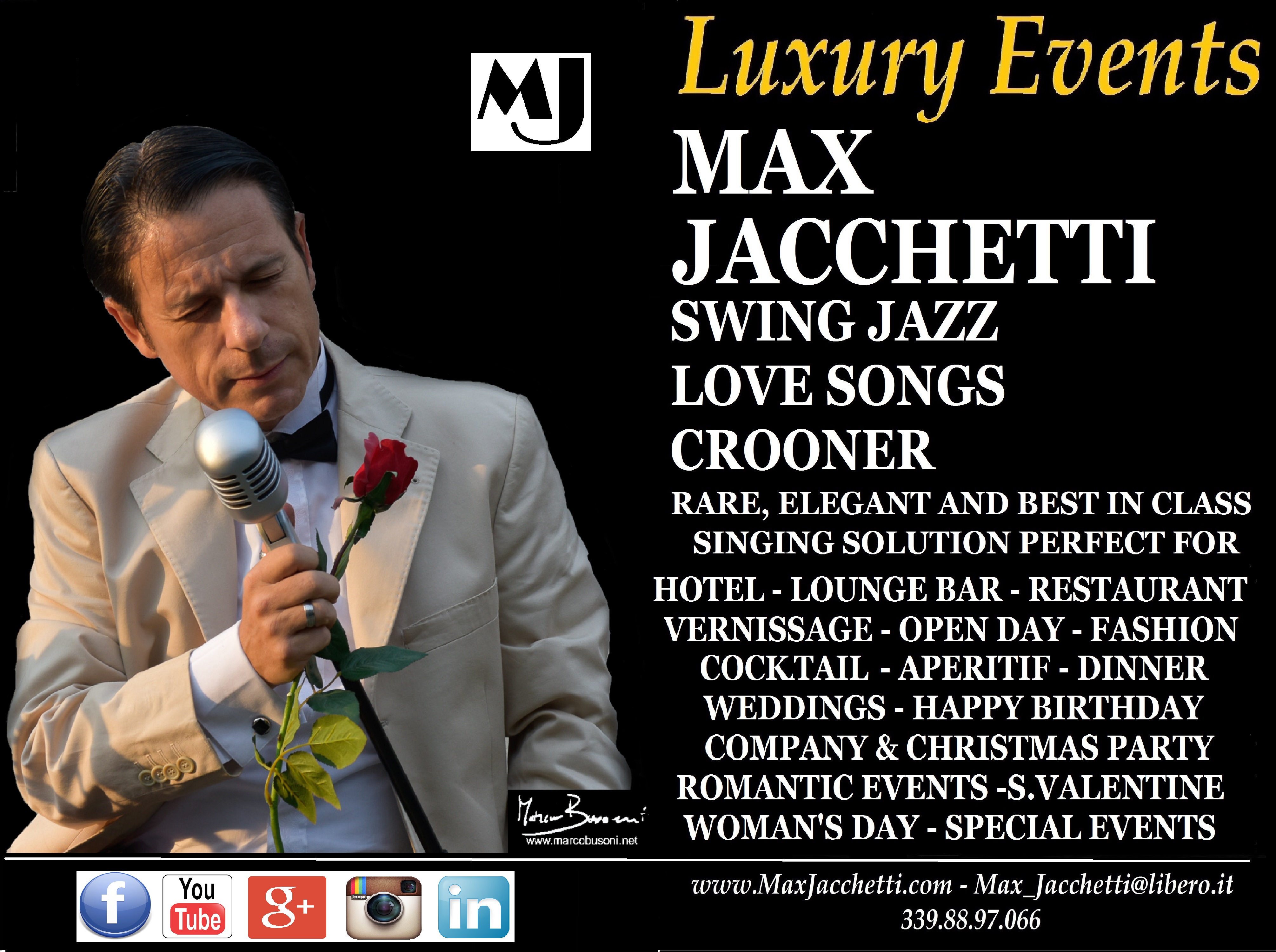MAX JACCHETTI Swing Jazz Love Songs Crooner — photo 8