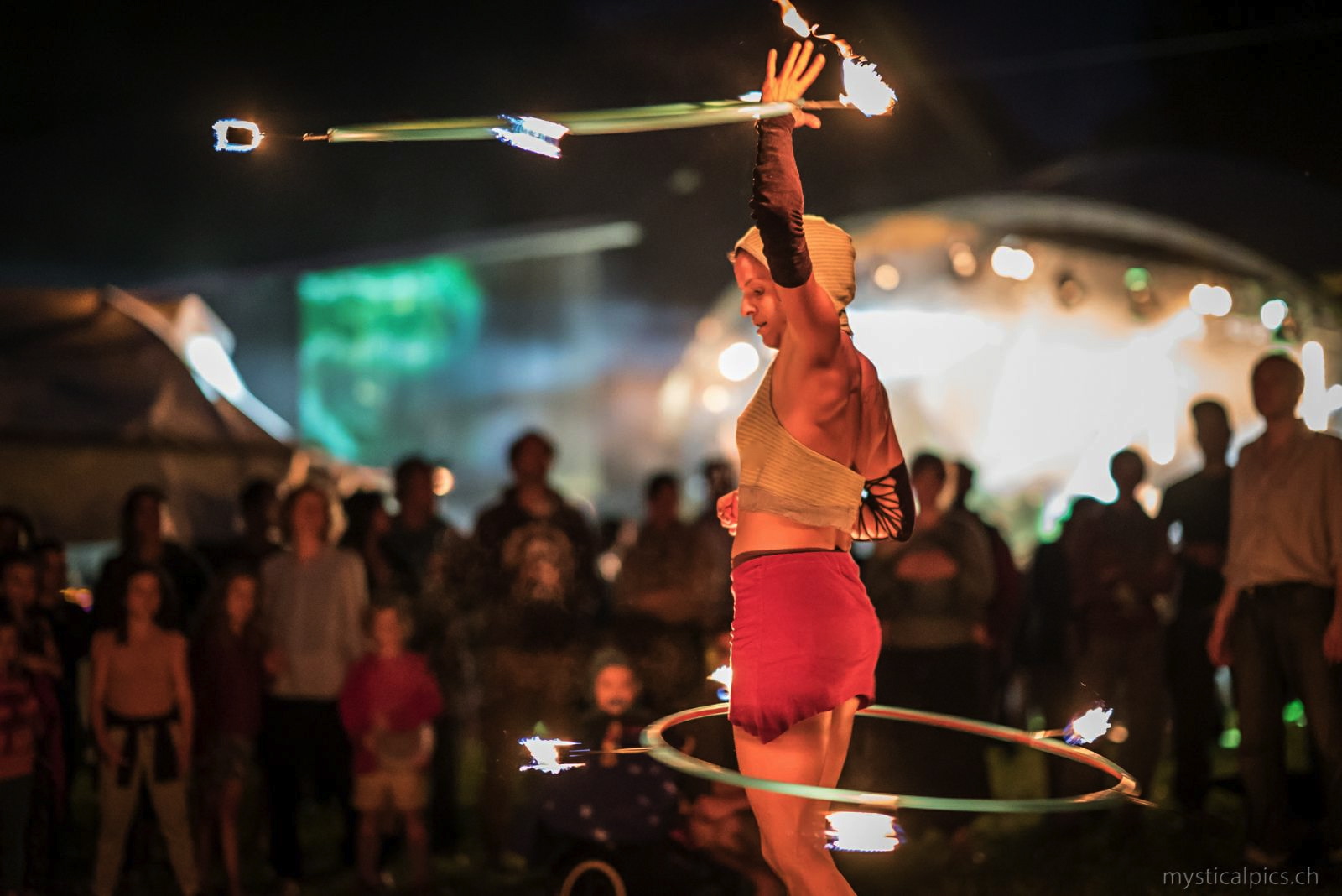 Hula Hoop - Feuershow — photo 3