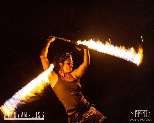 Hula Hoop - Feuershow — photo 7
