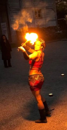 Hula Hoop - Feuershow — photo 10