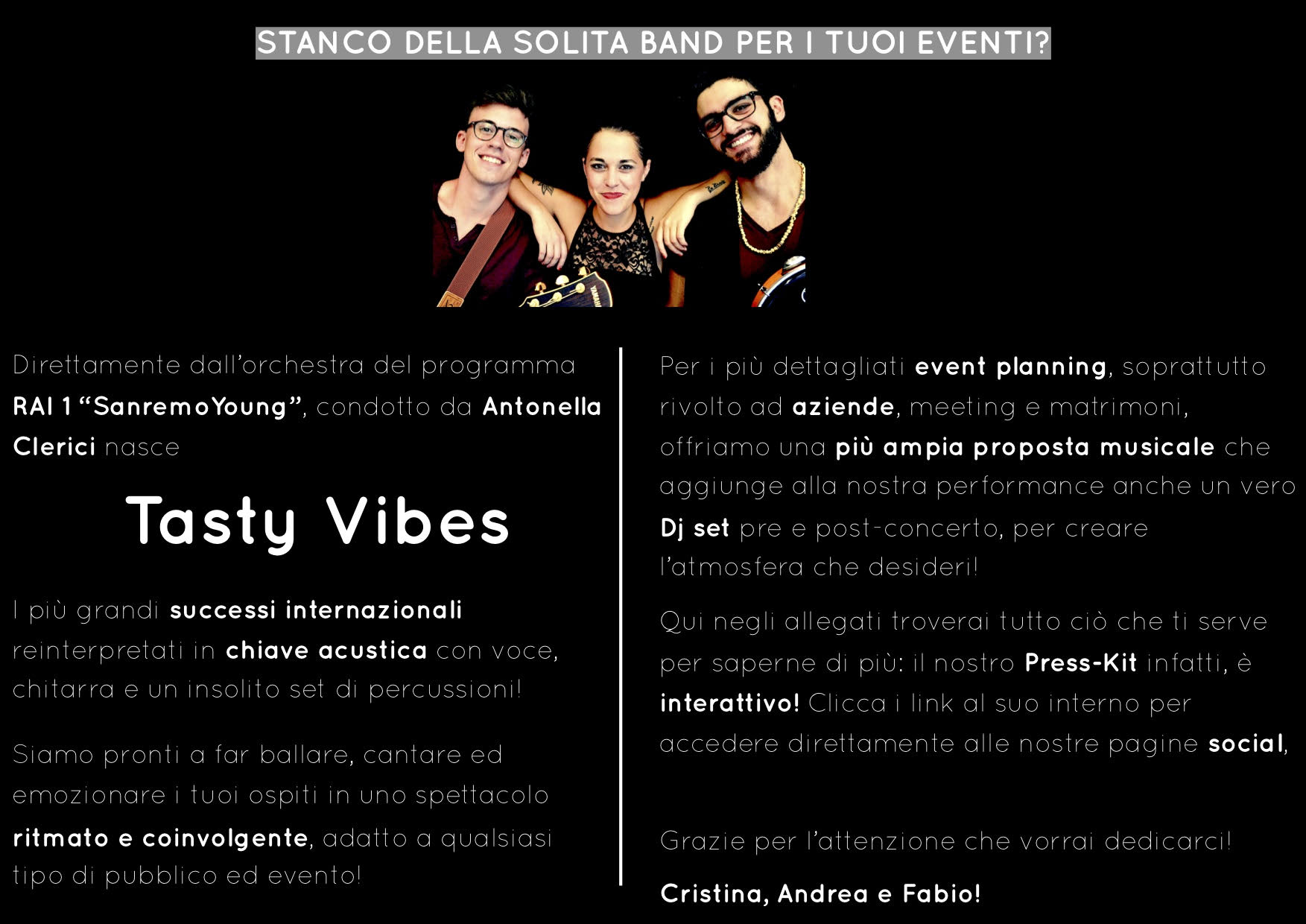Tasty Vibes - Acoustic Trio  — photo 6