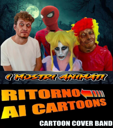 RITORNO AI CARTOONS Cartoon Cover Band — photo 5