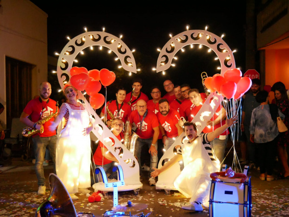 Artisti di strada spettacoli Matrimonio — photo 4