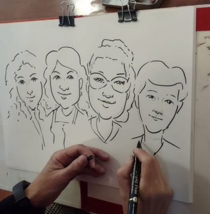 Agnes ritrattista e caricaturista — photo 4