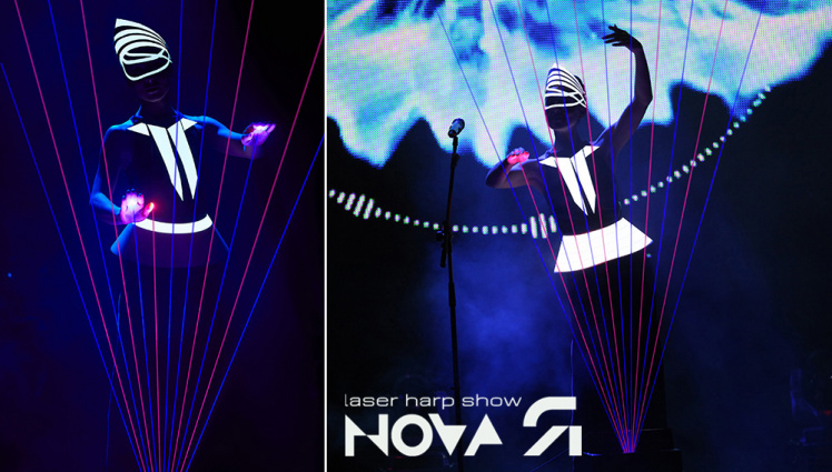 Laser harp show — photo 4