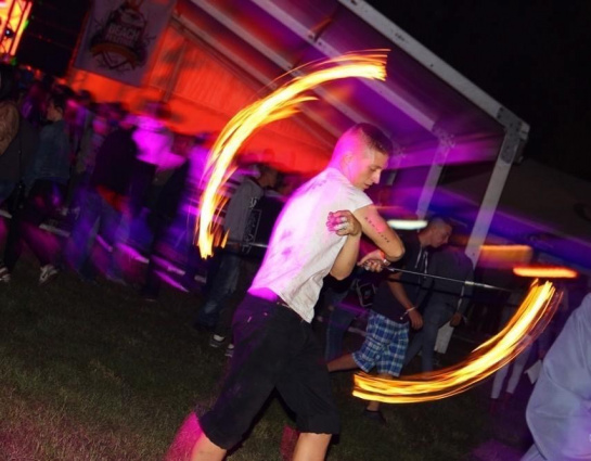 Feuershow, Feuerspucker — photo 12