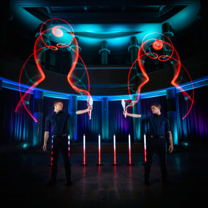 Moritz Rosner - LED-Jonglage Shows — photo 3