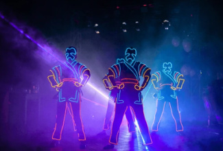 Led Light Music Band Dance